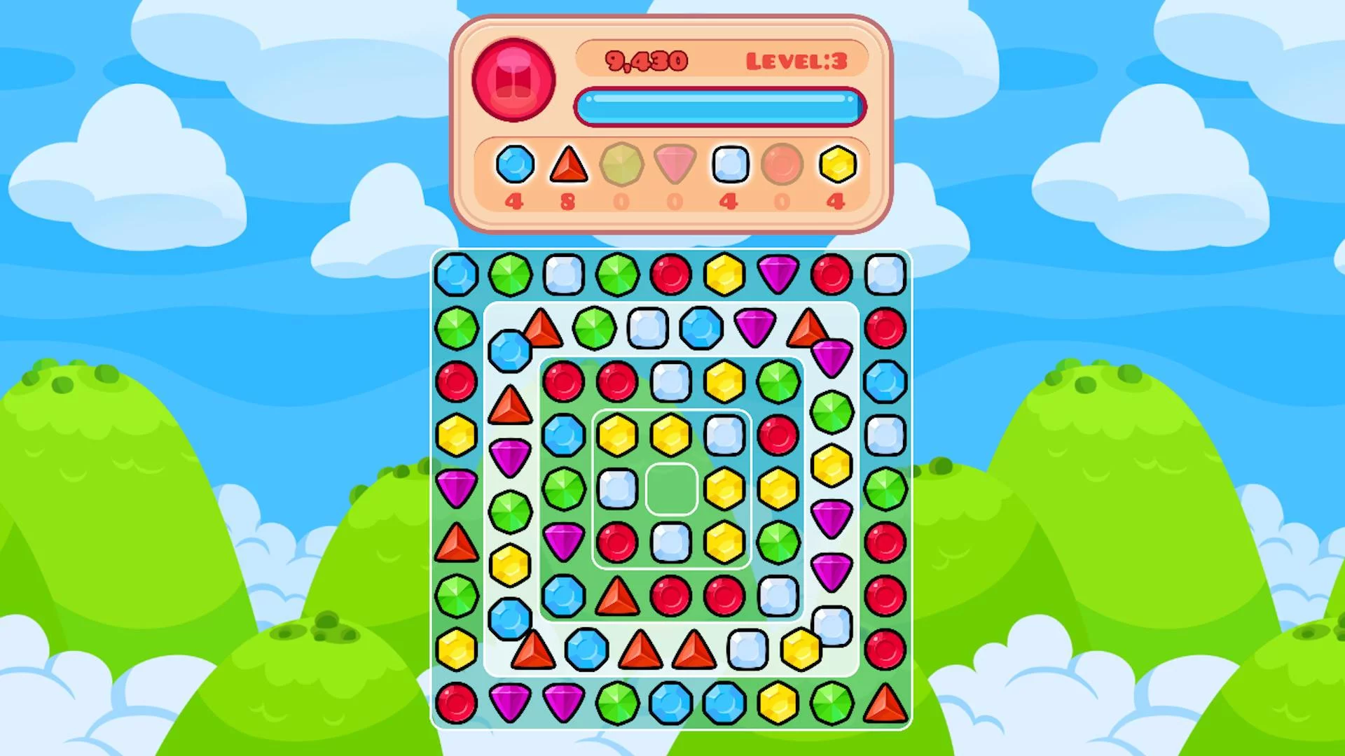 Изображение игры: Jewel Rotation