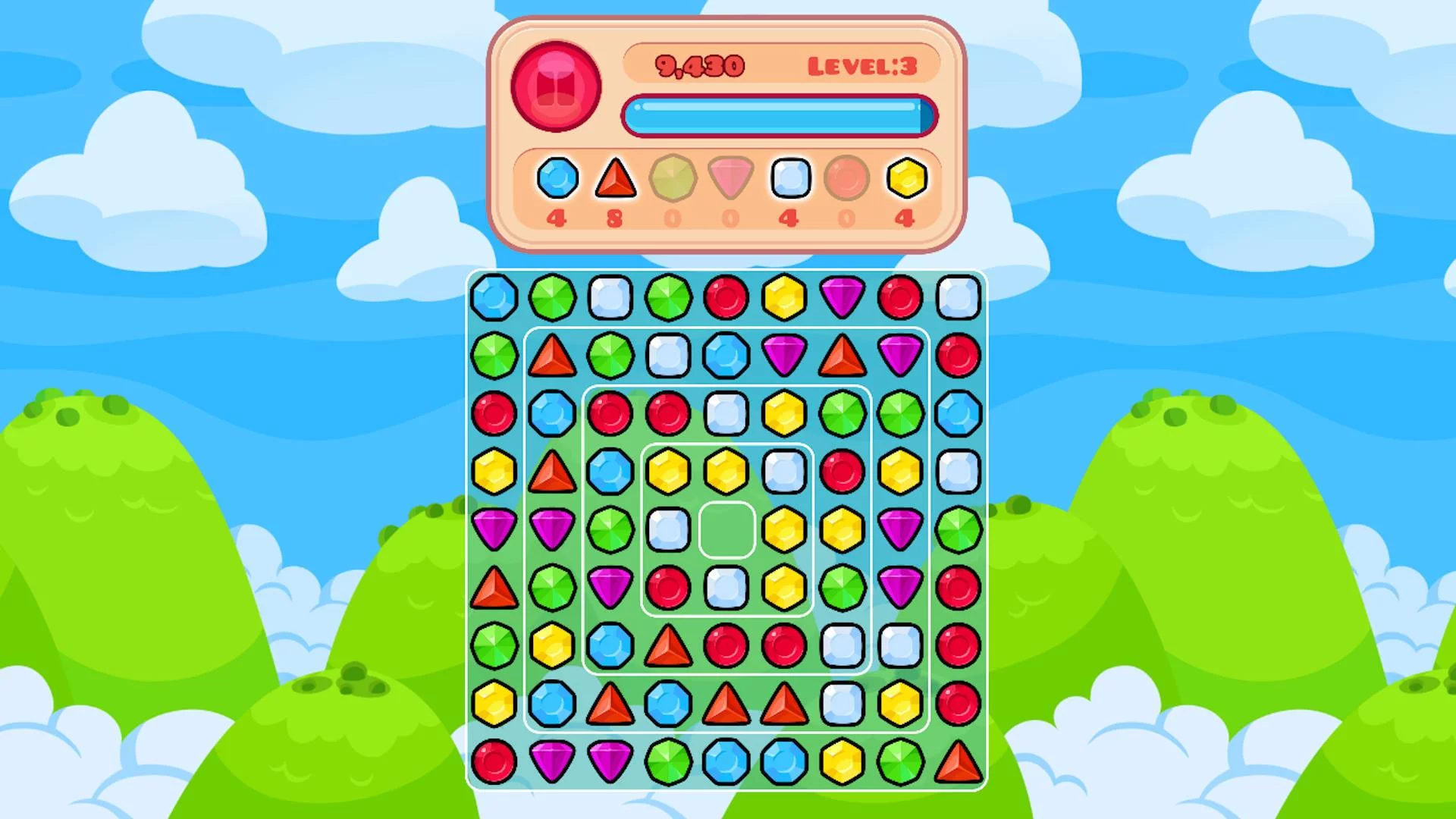 Изображение игры: Jewel Rotation
