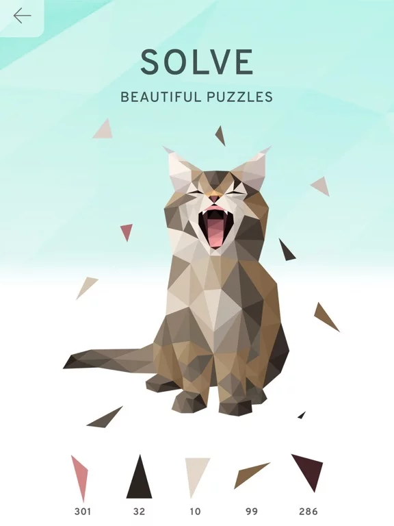 Изображение игры: Poly Island: Coloring Art Book