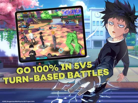 Изображение игры: Mob Psycho 100: Psychic Battle