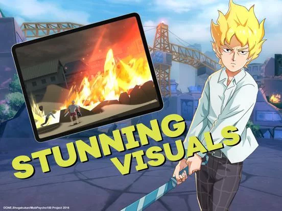 Изображение игры: Mob Psycho 100: Psychic Battle