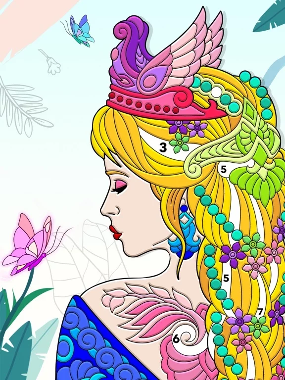 Изображение игры: Color Planet - Paint by Number