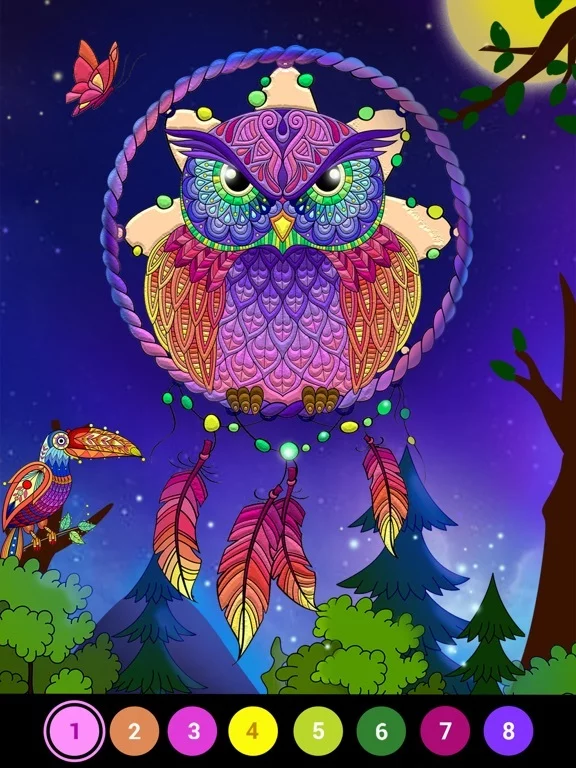 Изображение игры: Color Planet - Paint by Number