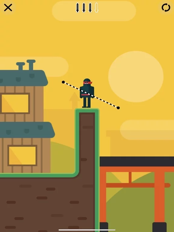 Изображение игры: Mr Ninja - Sword Puzzles