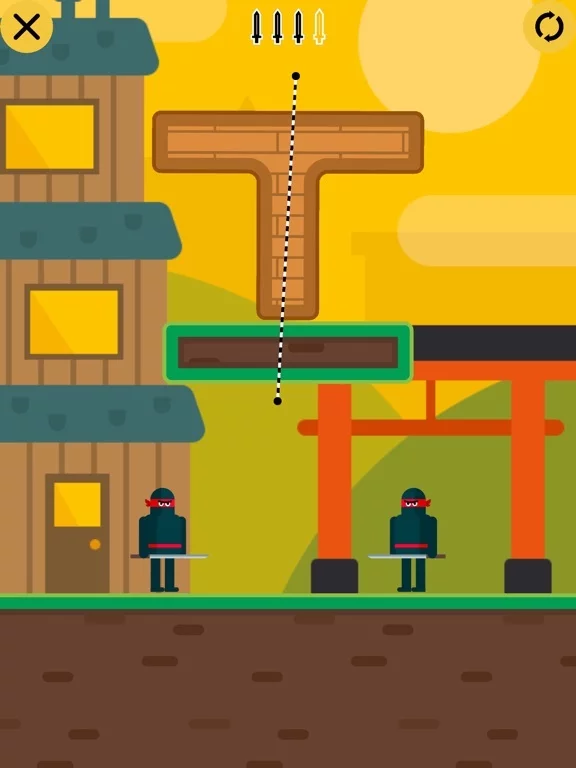 Изображение игры: Mr Ninja - Sword Puzzles