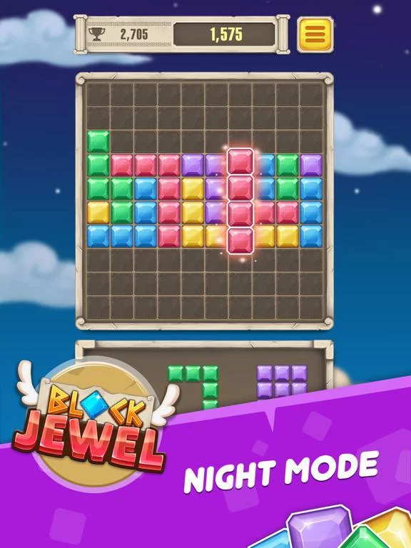 Изображение игры: Block Jewel Puzzle: Gems Blast