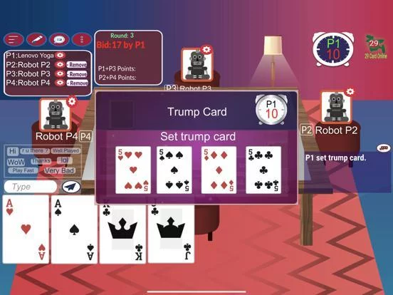 Изображение игры: 29 Card Online