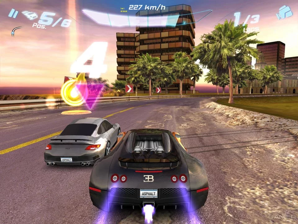 Изображение игры: Asphalt 6: Adrenaline HD