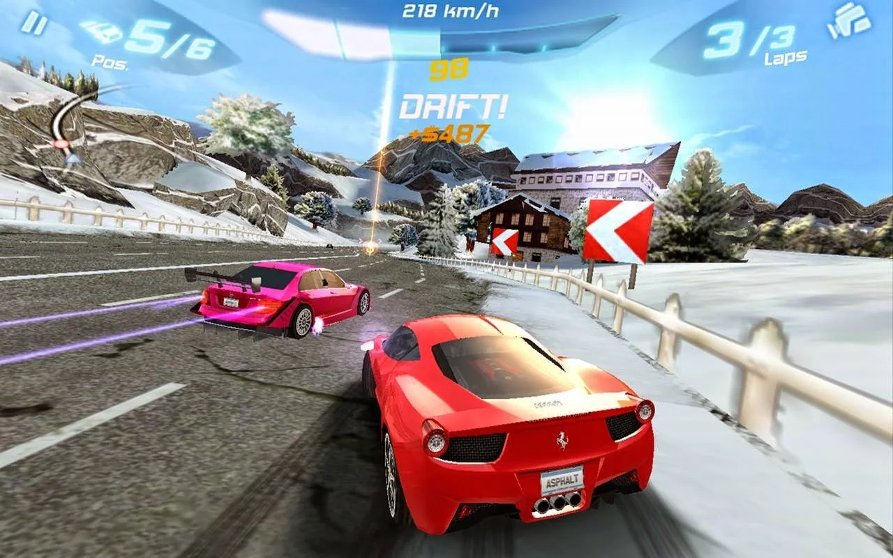 Изображение игры: Asphalt 6: Adrenaline HD