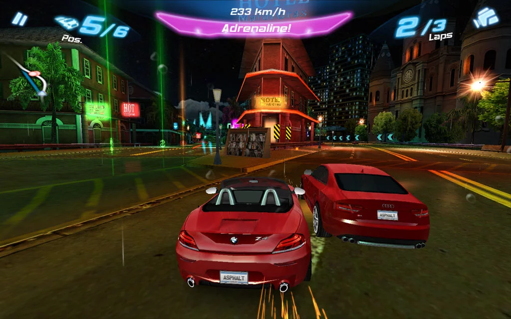 Изображение игры: Asphalt 6: Adrenaline HD