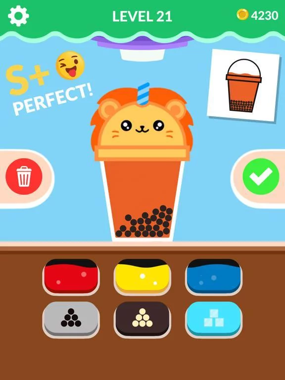 Изображение игры: BubbleTea!