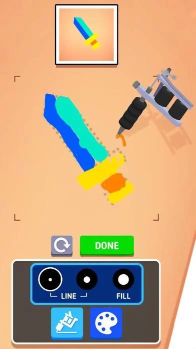 Изображение игры: Tattoo Master 3D - Color Inc