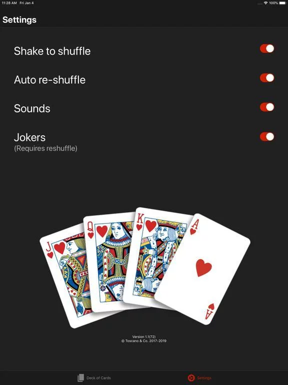 Изображение игры: Deck of Cards - Card Simulator