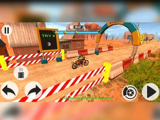 Изображение игры: Moto Bike Stunt Racing Game