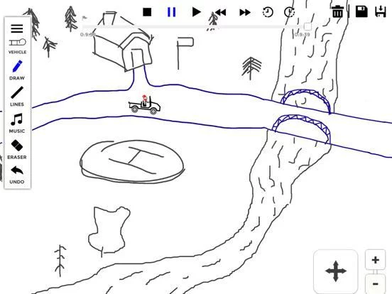 Изображение игры: Line Driver - Draw and Ride