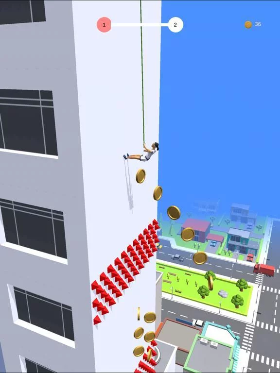 Изображение игры: Abseiling