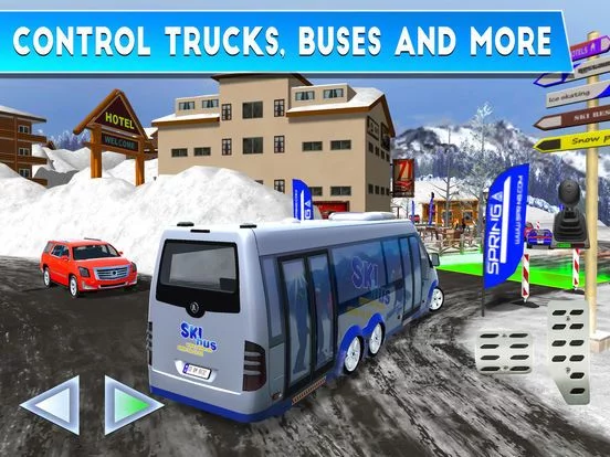 Изображение игры: Winter Ski Park: Snow Driver