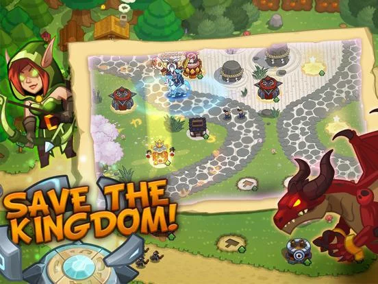 Изображение игры: Realm Defense: Hero Legends TD