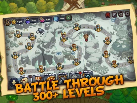 Изображение игры: Realm Defense: Hero Legends TD