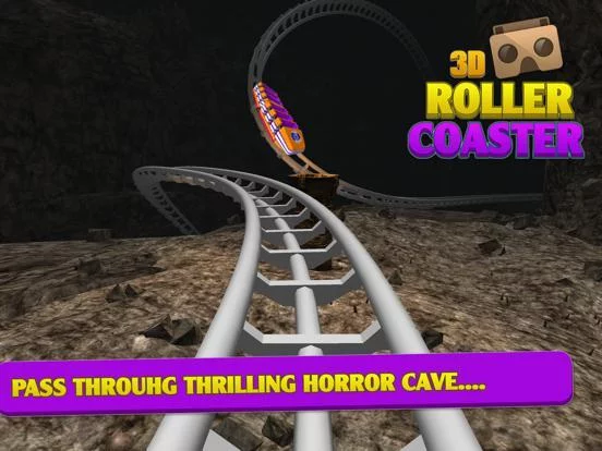 Изображение игры: VR Roller Coaster-World Adventure