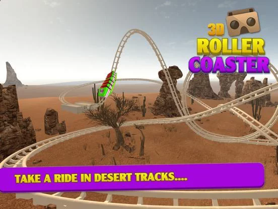 Изображение игры: VR Roller Coaster-World Adventure