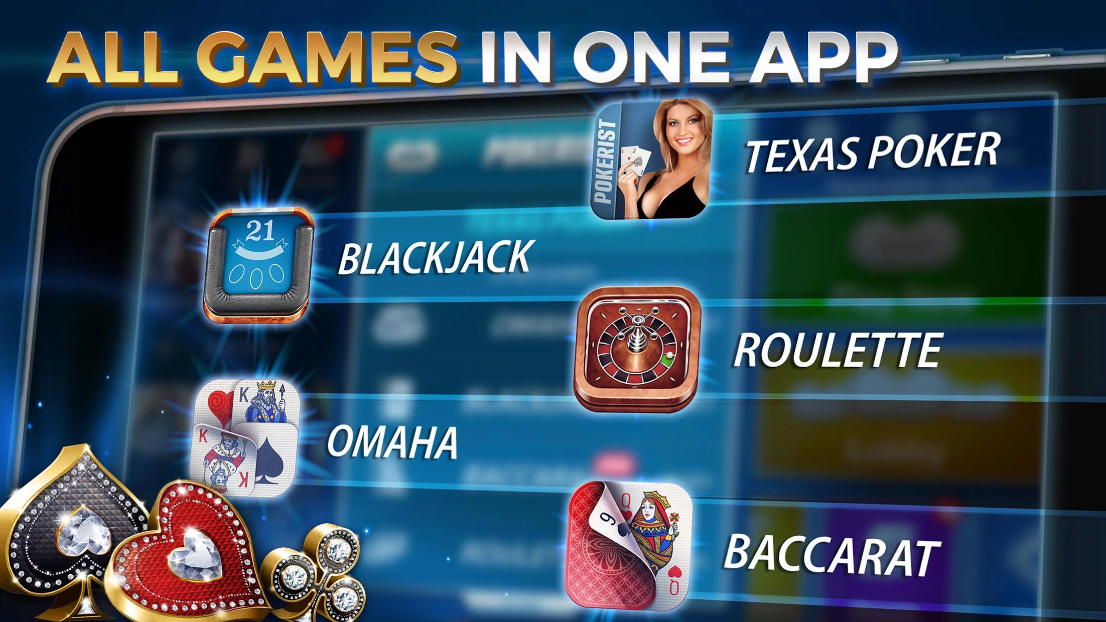 Изображение игры: Texas Holdem & Omaha Poker: Pokerist