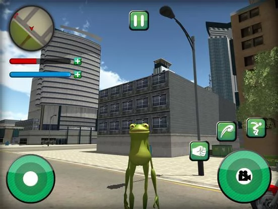 Изображение игры: Amazing frog 3D?