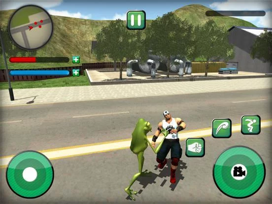 Изображение игры: Amazing frog 3D?