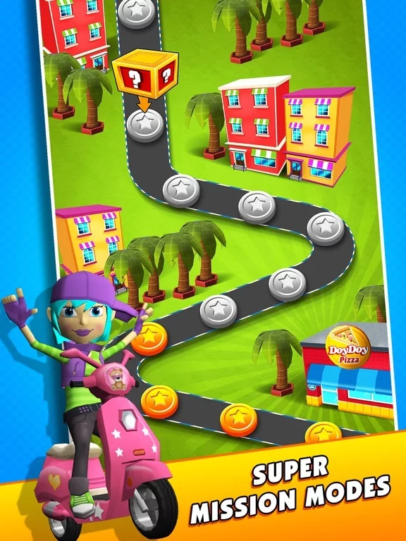 Изображение игры: Subway Scooters 3D