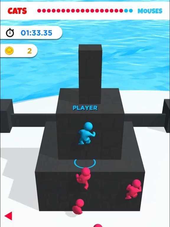 Изображение игры: Cat and Mouse .io