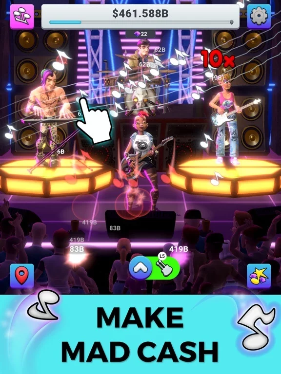 Изображение игры: Concert Kings Music Tycoon