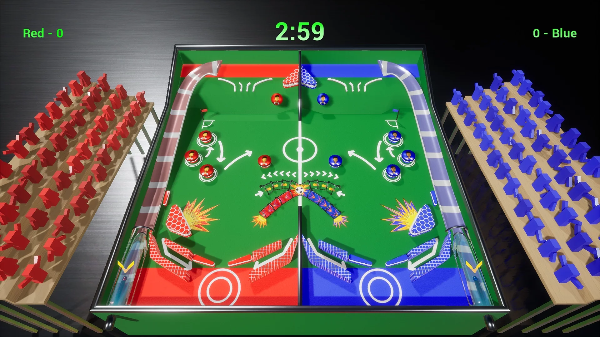 Изображение игры: Soccer Pinball
