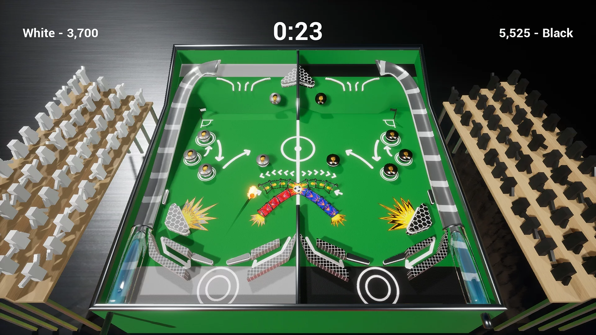 Изображение игры: Soccer Pinball