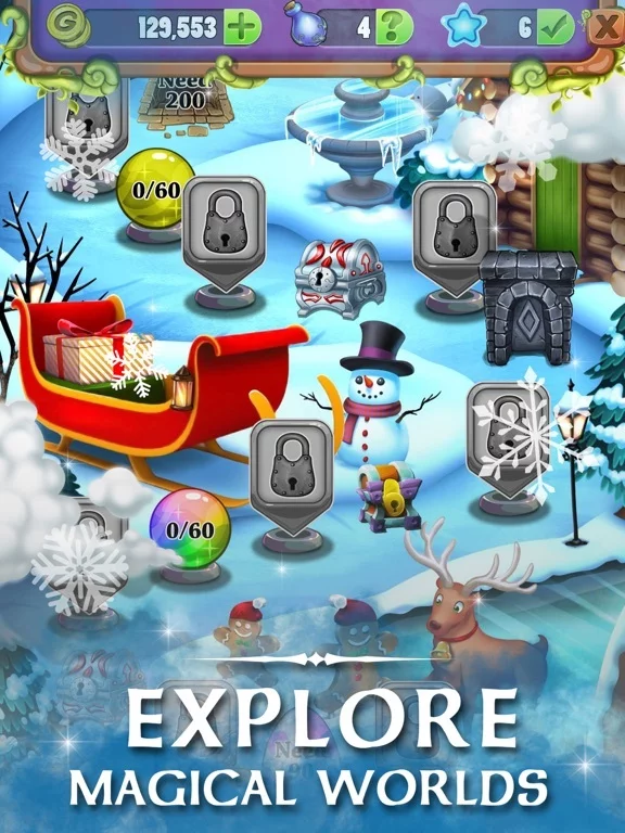 Изображение игры: Christmas Solitaire Mahjong