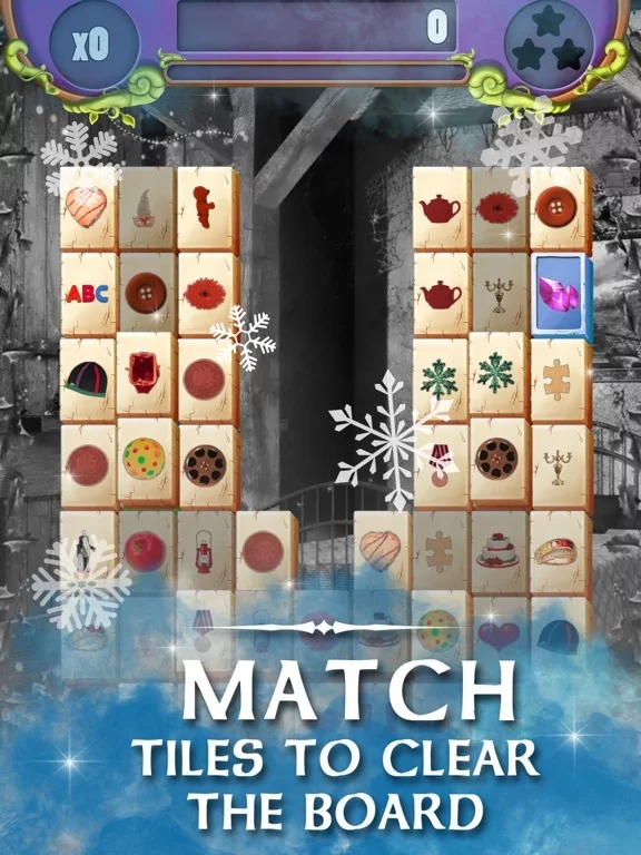 Изображение игры: Christmas Solitaire Mahjong