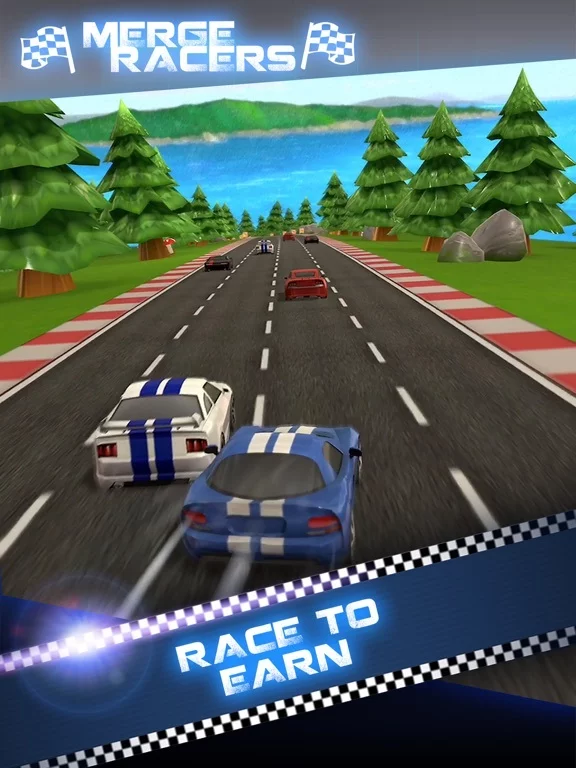 Изображение игры: Merge Racers