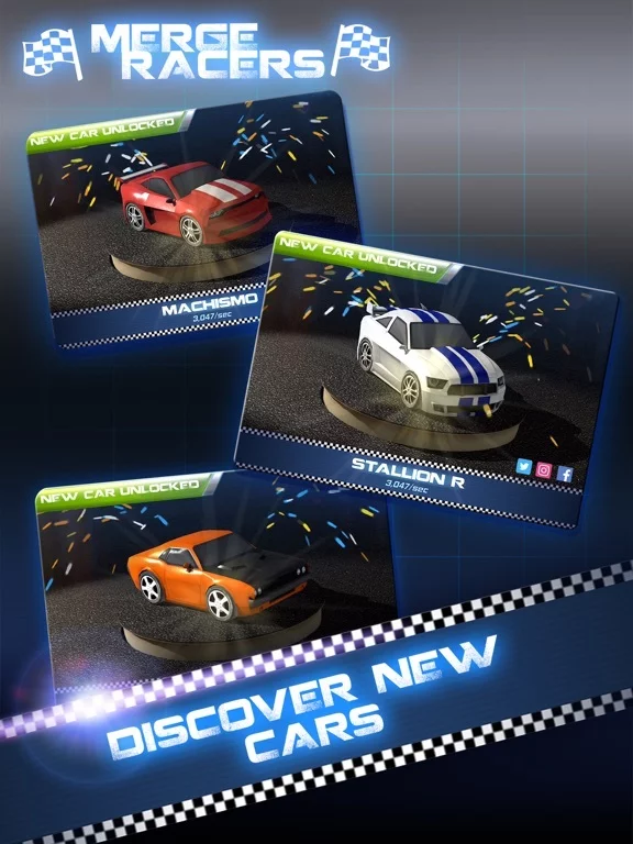 Изображение игры: Merge Racers