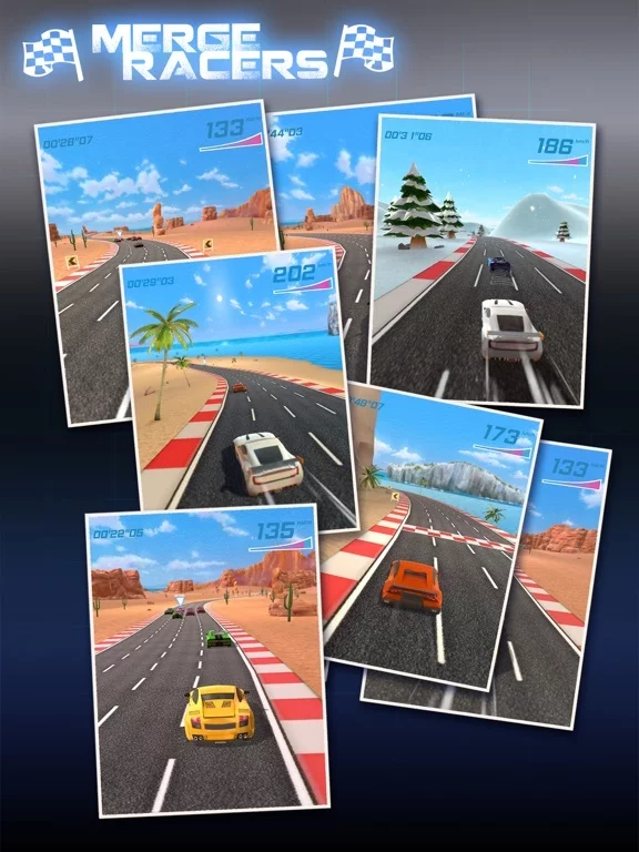 Изображение игры: Merge Racers