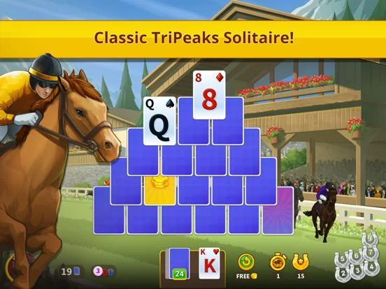 Изображение игры: Solitaire Derby