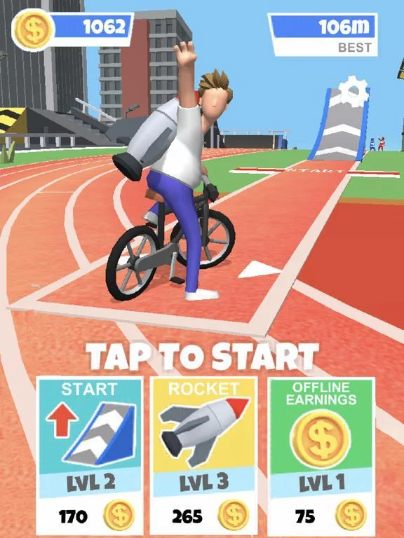 Изображение игры: Bike Hop: Be a BMX Rider