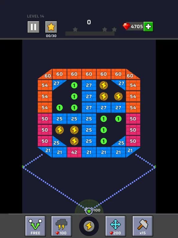 Изображение игры: Brick Out - Shoot the ball