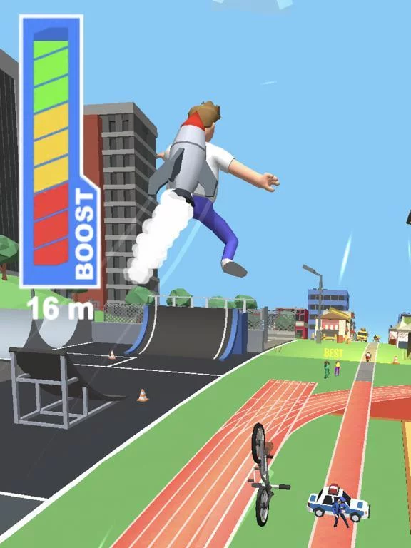 Изображение игры: Bike Hop: Be a BMX Rider