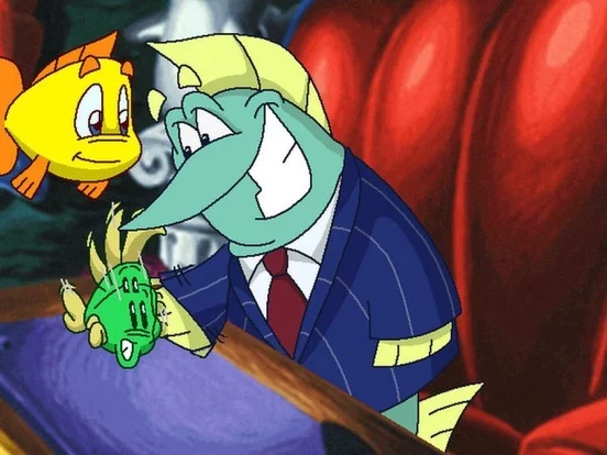 Изображение игры: Freddi Fish 5: Coral Cove