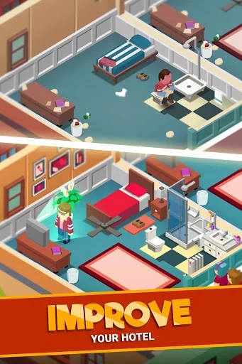Изображение игры: Hotel Empire Tycoon - Idle Game Manager Simulator