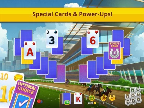 Изображение игры: Solitaire Derby