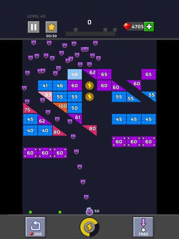 Изображение игры: Brick Out - Shoot the ball