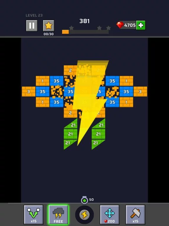 Изображение игры: Brick Out - Shoot the ball