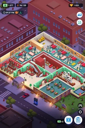 Изображение игры: Hotel Empire Tycoon - Idle Game Manager Simulator