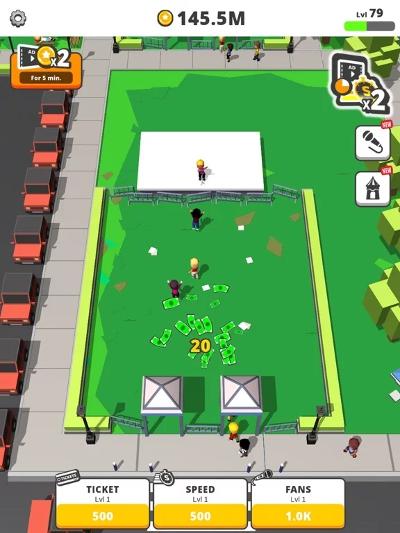 Изображение игры: Idle Concert