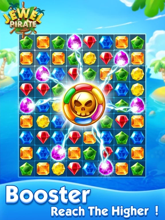 Изображение игры: Jewel Pirate - Matching Games